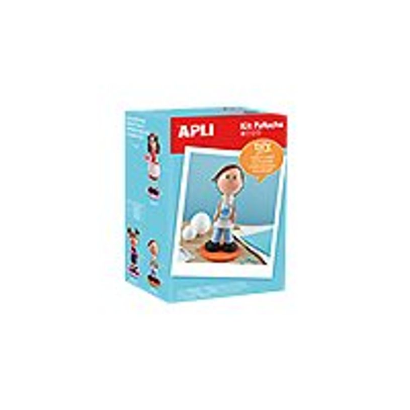 8410782138440-Apli Fofucha Petit garçon - kit de travaux créatifs-P_79398898_1-0