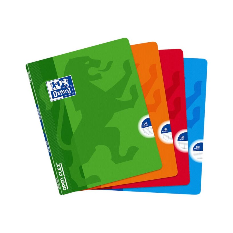 3020120040387-Oxford Openflex - Cahier polypro 17 x 22 cm - 140 pages - grands carreaux (Seyes) - disponib-P_79399392_2-1