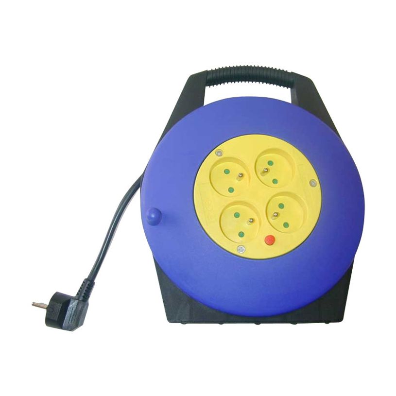 3701254710888-Enrouleur de cable électrique +  4 prises 16A - 10m-P_79399461_1-0