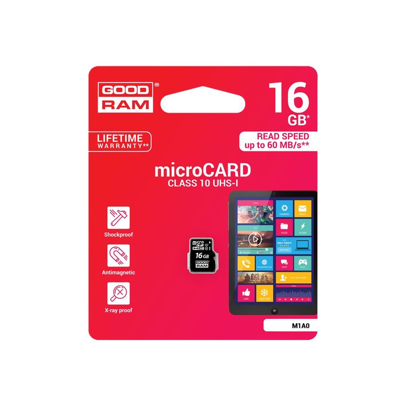 5908267930137-Goodram - carte mémoire 16 Go - Class 10 - micro SDHC - UHS-I U1-P_79399950_2-1