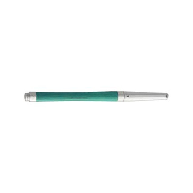 3108722409563-Oberthur NATURAL CONSTANCE - Stylo plume - Turquoise/ Chrome Mat-P_79400374_1-0