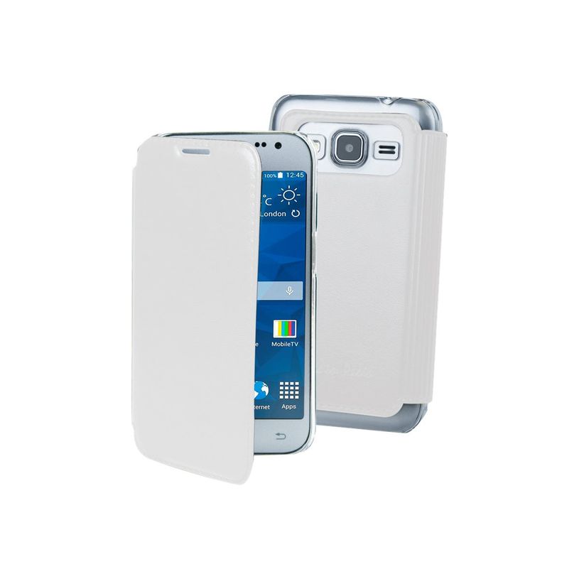 3663111030044-Muvit Made in Paris Crystal Folio - Protection à rabat pour Samsung Galaxy Core Prime - bl-P_79401507_2-1