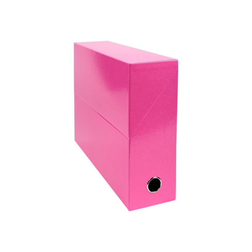 3130630899242-Exacompta Iderama - Boîte de transfert - dos 90 mm - rose-P_79402226_1-0