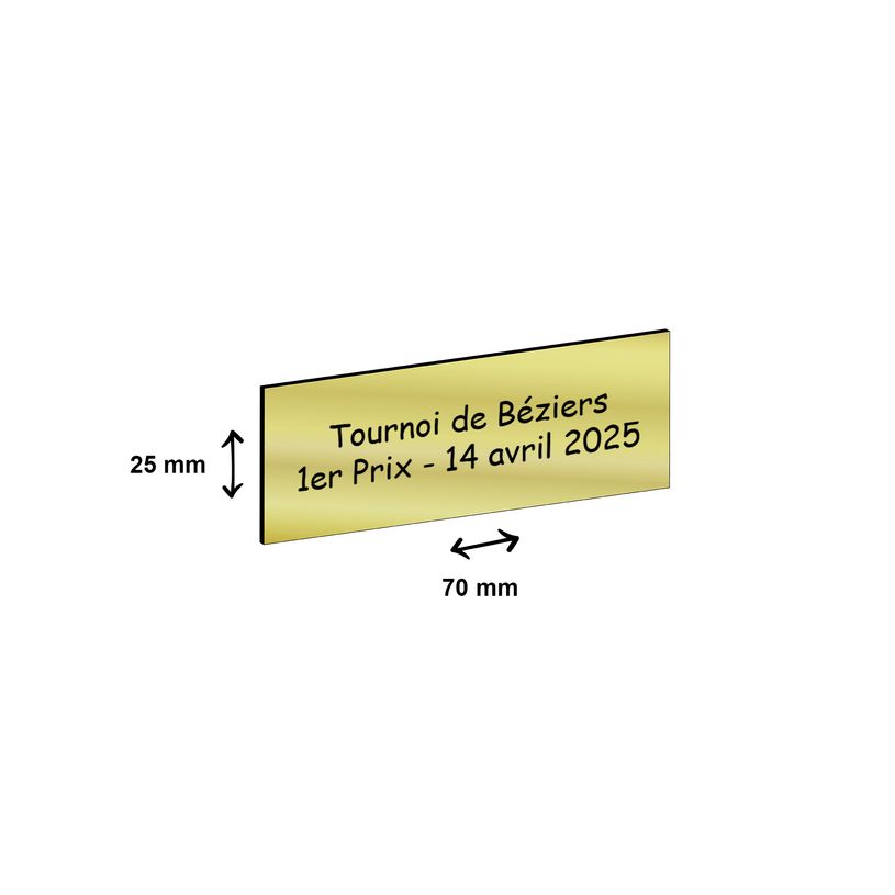 2012349936511-Plaque trophée personnalisée avec votre texte - 70 x 25 mm - dorée - adhésivée prête -P_79402715_2-1