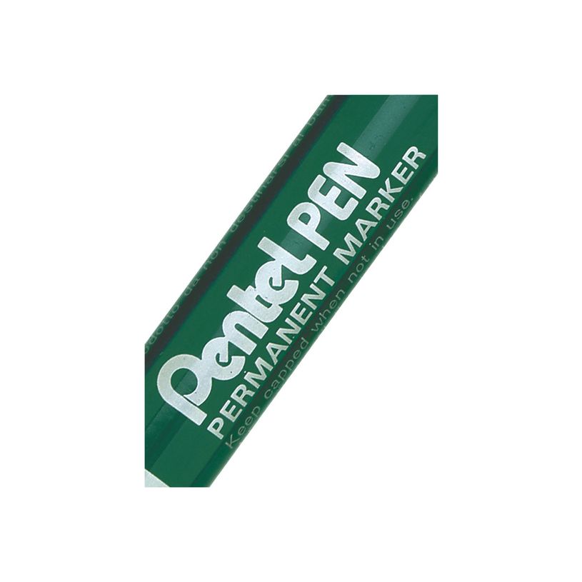 3474370750044-Pentel PEN N50 - Marqueur permanent - pointe ogive - vert-P_79402837_3-2