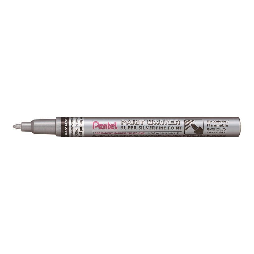 0884851016874-Pentel Paint Super - Marqueur permanent - pointe fine - argent-P_79402855_1-0