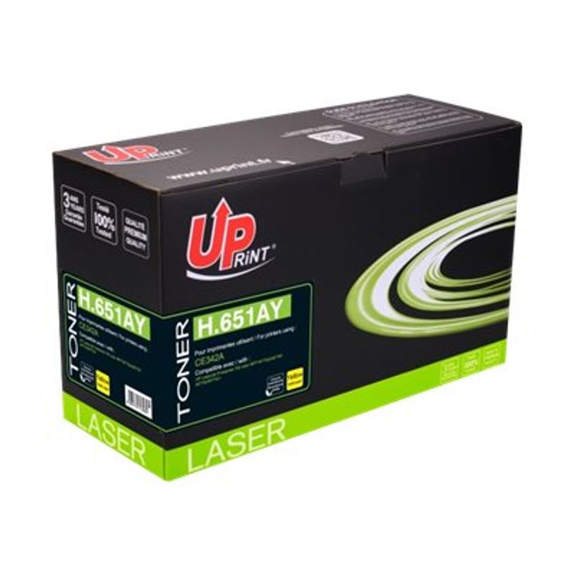 3584770713980-HP 651A - remanufacturé UPrint H.651AY - jaune - cartouche laser-P_79403073_1-0