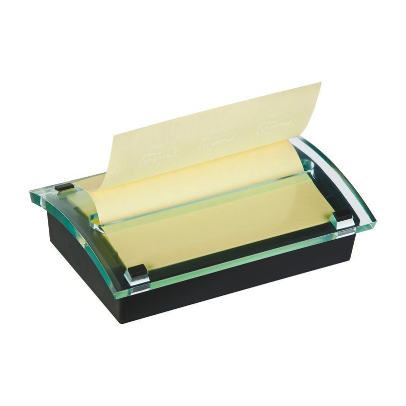 4046719274093-Dévidoir Z-Notes Post-it Millenium + 1 bloc z-notes Jaune-P_79404499_1-0