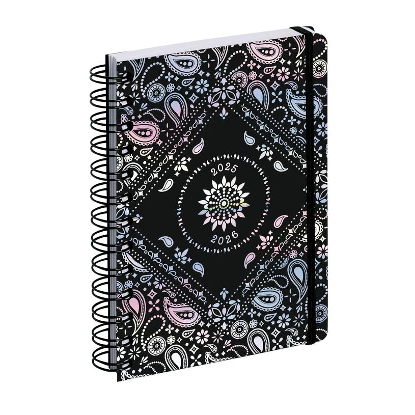 3660942042871-Agenda Shiny - 1 jour par page - 12 x 17 cm - disponible dans différentes couleurs - Exaco-P_79405359_5-0