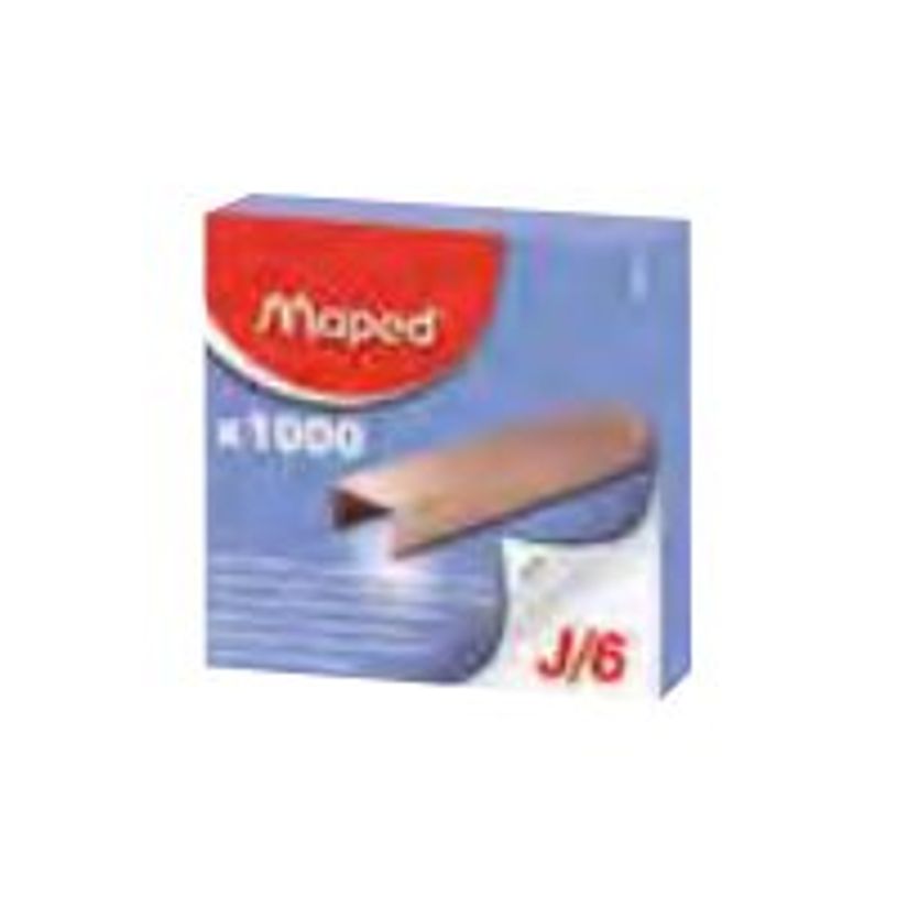 3154143261051-Maped - Boîte de 1000 Agrafes J/6-P_79406315_1-0