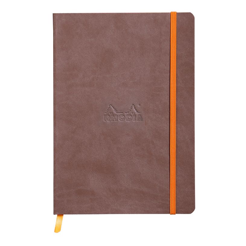 3037921174036-RHODIA Rhodiarama - Carnet souple A5 - 160 pages - ligné - chocolat-P_79406655_1-0