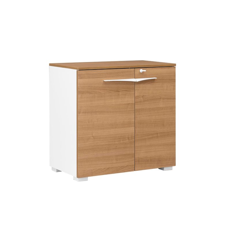 3483600597571-Rangement bas XENON - L80 x H78 x P45 - 2 portes - Merisier italien-P_79406850_1-0