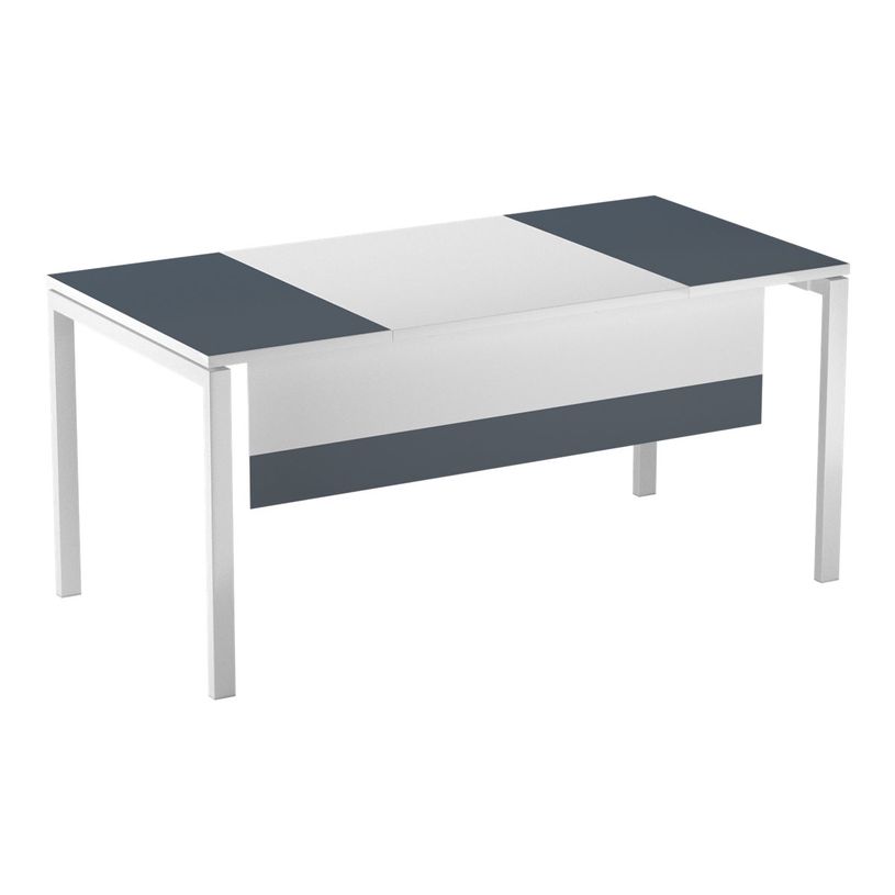 3660141251609-Voile de fond pour bureau EASYDESK L180cm - Blanc/anthracite-P_79407979_1-0
