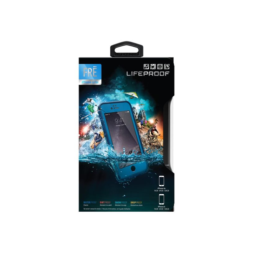 660543386421-LifeProof Fre - Étui de protection étanche pour iPhone 6, 6s  - bleu banzai-P_79408451_15-14