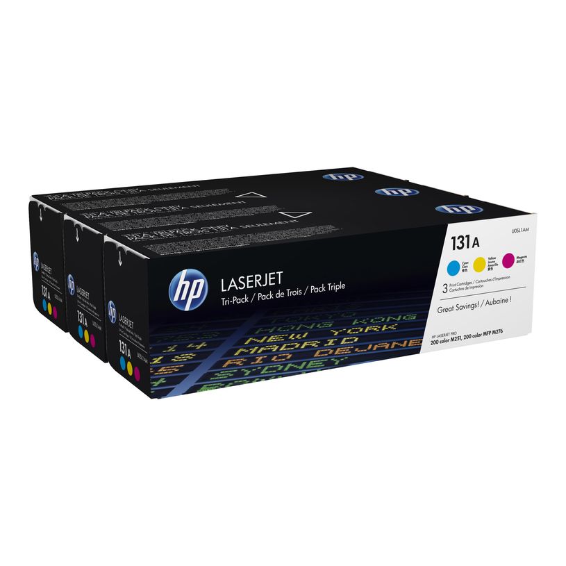 0888182055885-HP 131A - pack de 3 - jaune, cyan, magenta - cartouche laser d'origine-P_79409265_3-0