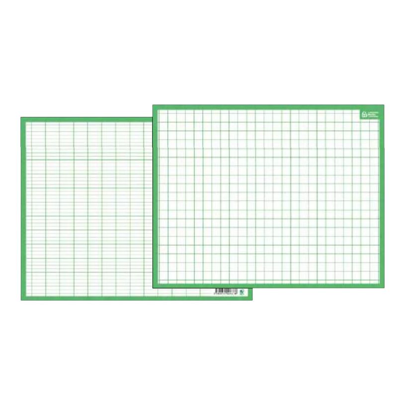 3592930008678-Bouchut - Ardoise mini - Séyès/Quadrillage - 26 x 21 cm - double face - vert-P_79409632_1-0