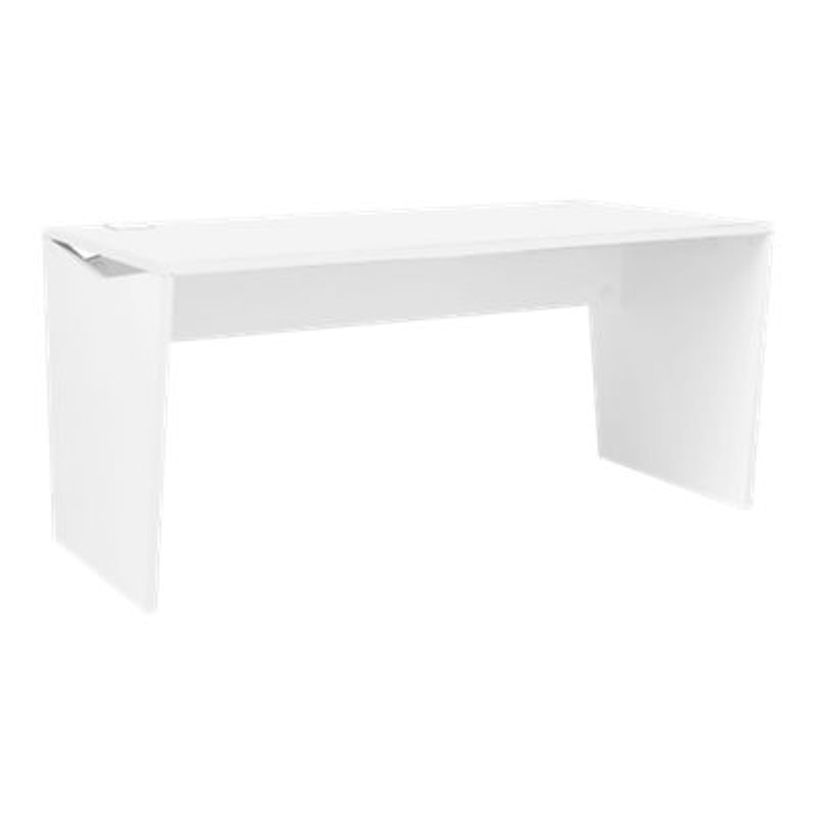 3483600713254-Bureau YES ! - 140 cm - Pieds panneaux fixes - Blanc-P_79409812_1-0