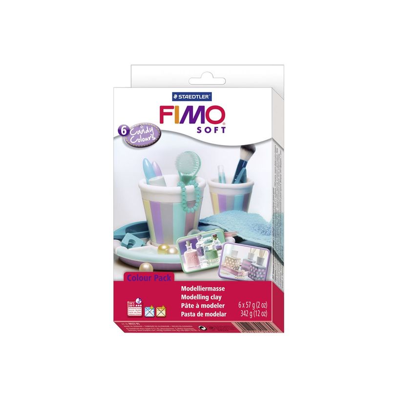 4007817014769-Pâte Fimo SOFT - Pack de 6 pains - couleurs bonbon - 6 x 57G-P_79410143_1-0