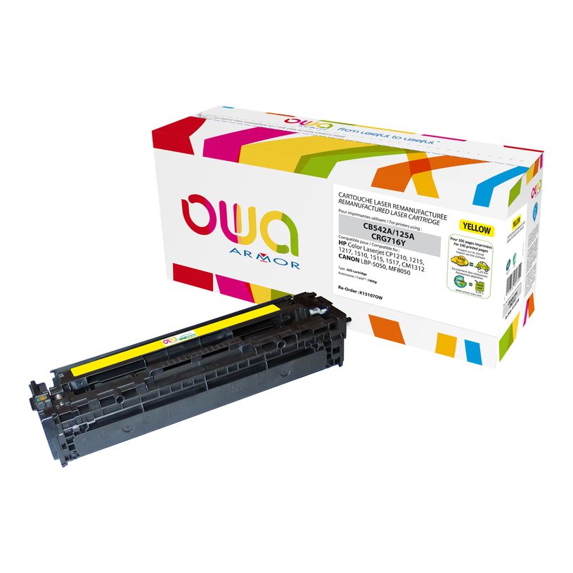 3112539607302-Cartouche laser compatible HP 125A - jaune - Owa K15107OW-P_79410816_1-0