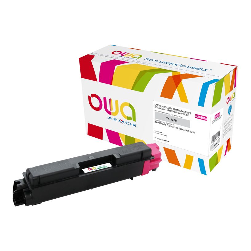 3112539607494-Cartouche laser compatible Kyocera TK-590 - magenta - Owa K15487OW-P_79410832_1-0