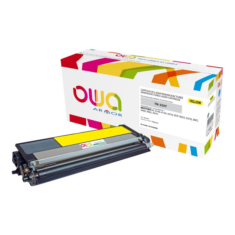 3112539608279-Cartouche laser compatible Brother TN325 - jaune - Owa K15426OW-P_79410871_1-0