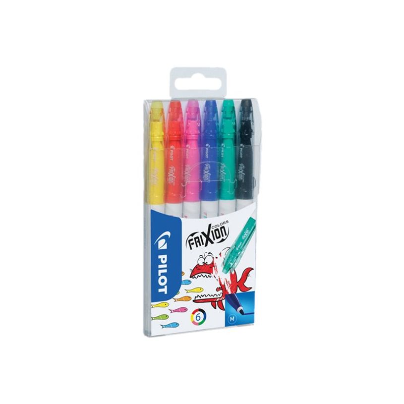 3131910254706-Pilot Frixion Colors - 6 Feutres effaçables - couleurs assorties-P_79411416_1-0