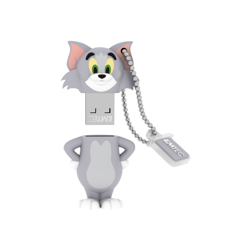 3126170113917-EMTEC Tom & Jerry range - Clé USB - 8 Go - USB 2.0 - Tom-P_79411418_1-0