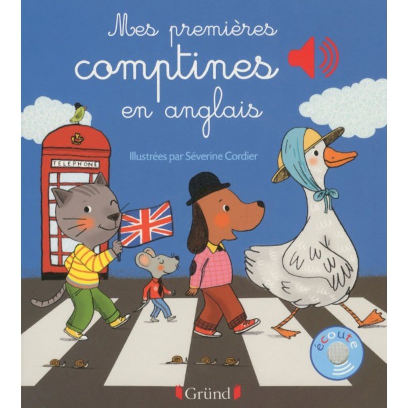 9782324011085-Mes premières comptines en anglais - Livre sonore avec 6 puces - Dès 1 an-P_79412523_1-0