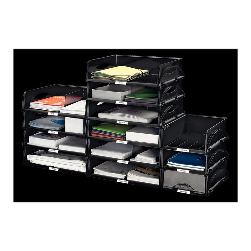 4002432352913-Leitz Standard - Corbeille à courrier 2xA5 noir-P_79412646_1-1