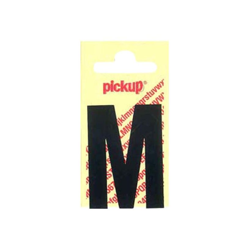 8711234241122-Pickup - Étiquette autocollante - 150 mm - Lettre M - noir mat-P_79413046_1-0