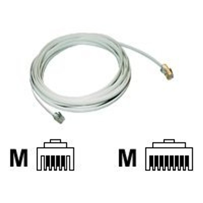 3700224726164-MCL Samar - câble téléphonique/réseau - RJ11 (6/4) / RJ45 - 5 m-P_79414809_1-0