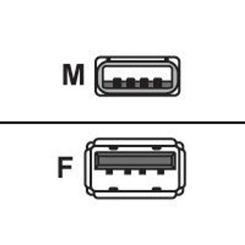 3700224741969-MCL Samar - Rallonge de câble USB 2.0 type A (M) vers USB 2.0 type A (F) - 2 m-P_79414876_1-1