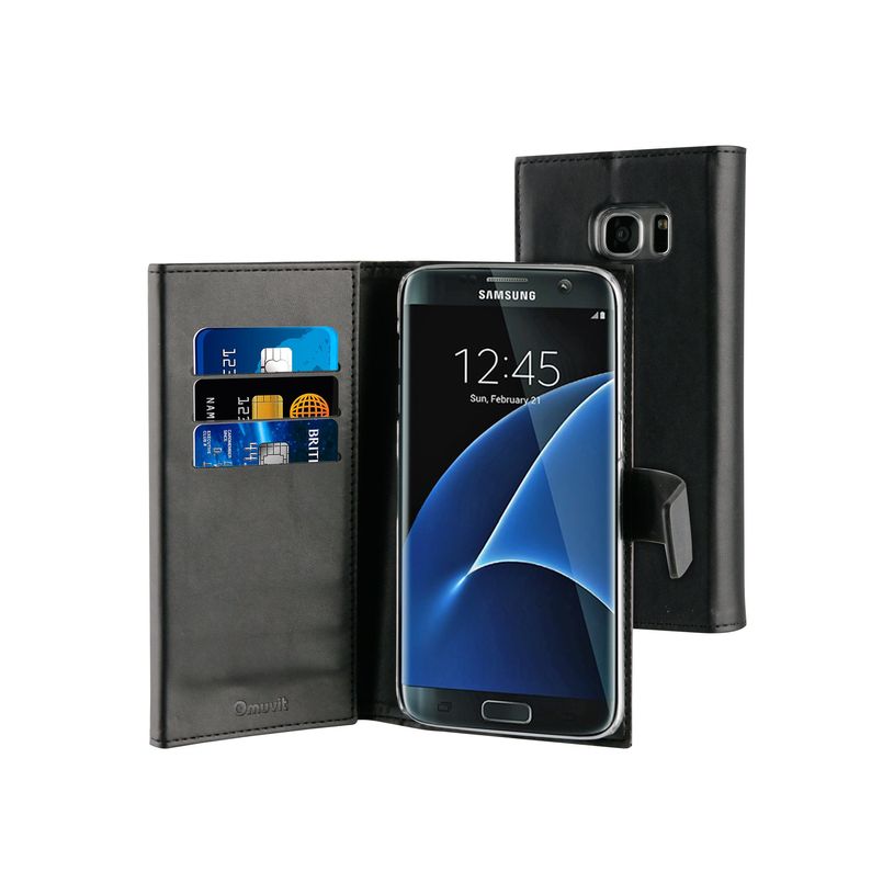 3663111052664-Muvit Magnet Wallet - Protection à rabat pour Samsung Galaxy S7 edge - noir-P_79415171_1-2