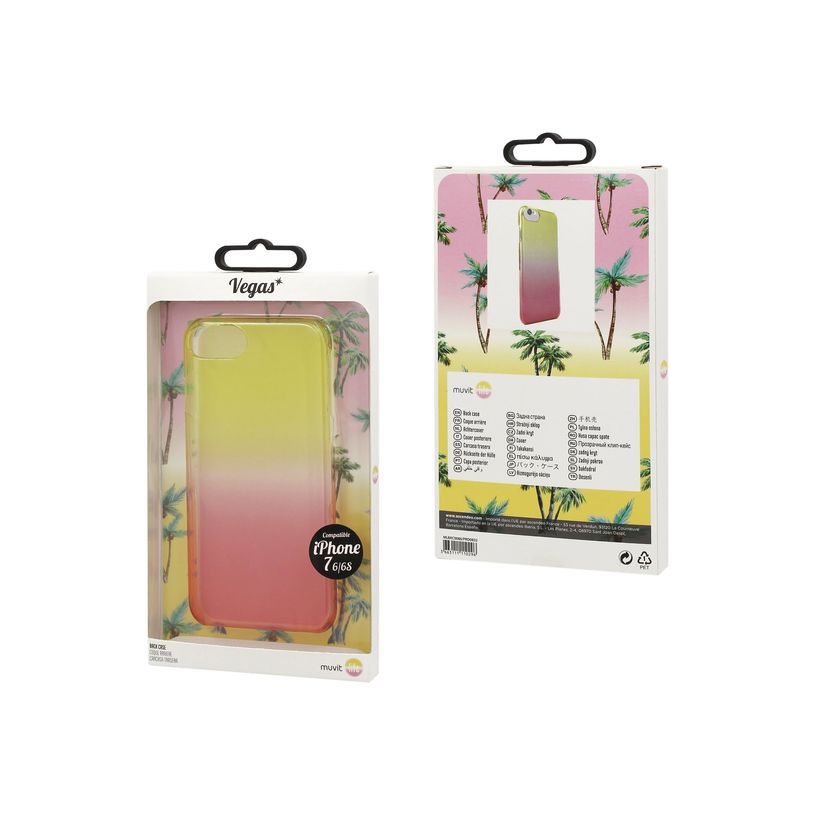 3663111110296-MUVIT LIFE Vegas - Coque de Protection pour téléphone portable - Jaune/Bleu - iPhone 7-P_79415253_3-2