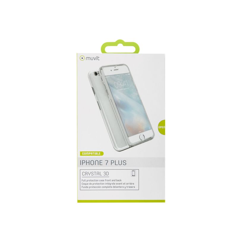 3663111110739-Muvit Crystal 3D - Protection pour téléphone portable - Transparent - iPhone 7+-P_79415287_4-3