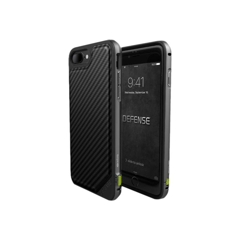 6950941449670-X-Doria Defense Lux - Coque de protection pour iPhone 7 Plus - carbone noir-P_79416898_2-1