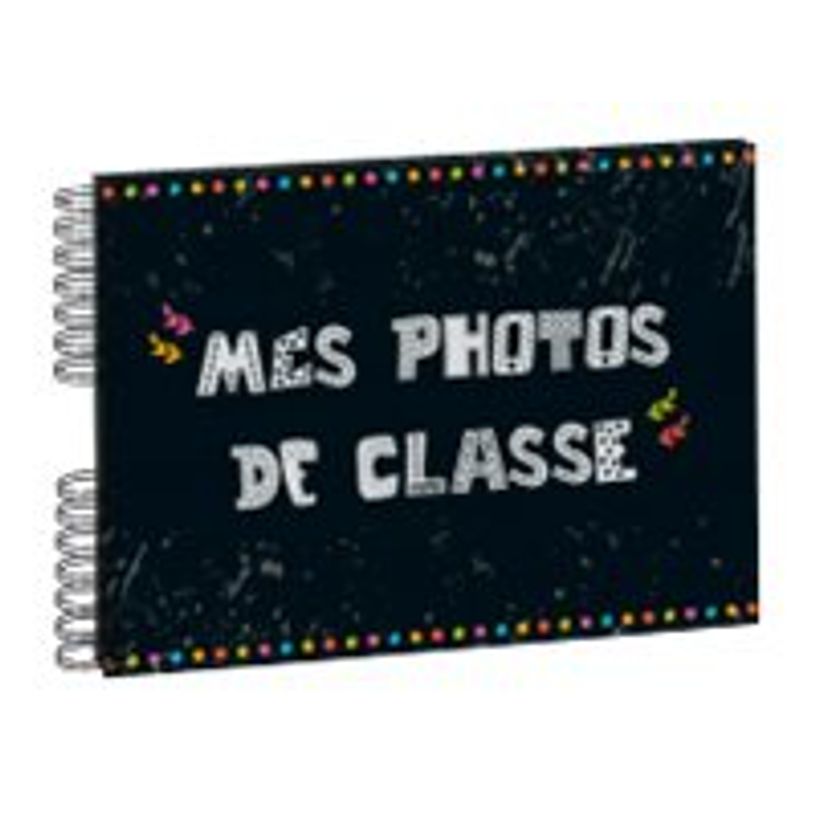 3130630160106-Exacompta - Album photo à spîrales "Mes photos de classes" 32 x 22 cm - 50 pages-P_79417531_1-0