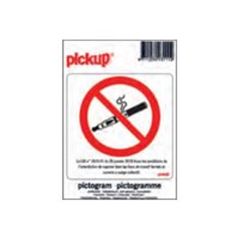 8711234339270-Pickup - Pictogramme - Interdiction de vapoter - 100 x 100 mm-P_79417823_1-0