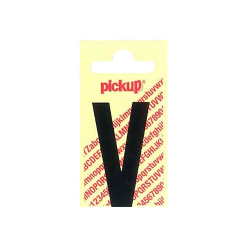 2012349362983-Pickup - Étiquette autocollante - 150 mm - Lettre V - noir mat-P_79418048_1-0