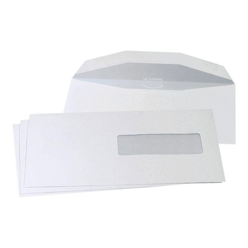 3240180215611-La Couronne - 200 Enveloppes C5 162 x 229 mm - 80 gr - fenêtre 45x100 mm - blanc-P_79418408_2-1
