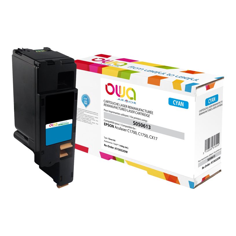 3112539618209-Cartouche laser compatible Epson S050613 - cyan - Owa K15632OW-P_79418884_1-0
