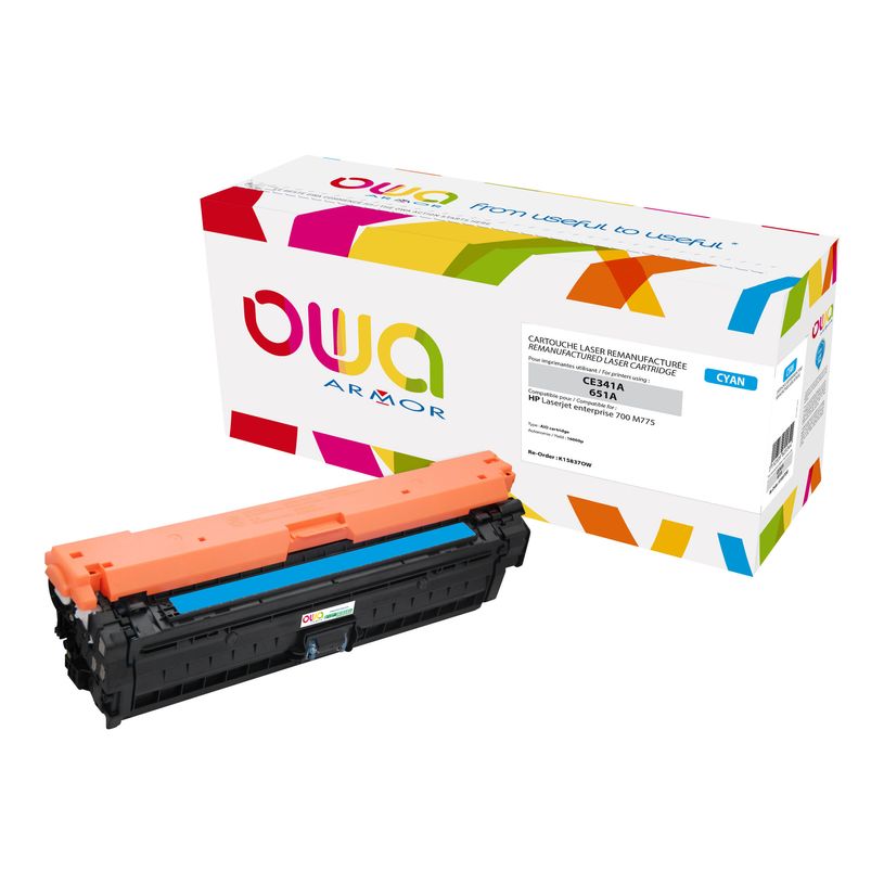 3112539625344-Cartouche laser compatible HP 651A - cyan - Owa K15837OW-P_79418926_1-0