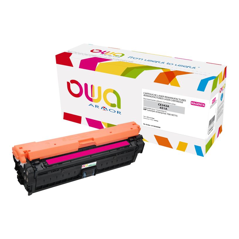 3112539625351-Cartouche laser compatible HP 651A - magenta - Owa K15838OW-P_79418927_1-0