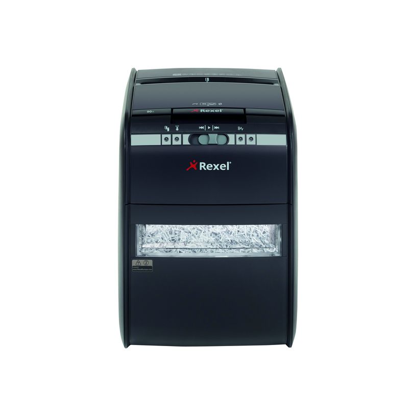 5028252504645-Rexel Auto+ 90X - destructeur de documents coupe croisée - 90 feuilles - Corbeille 20 litr-P_79419035_2-1