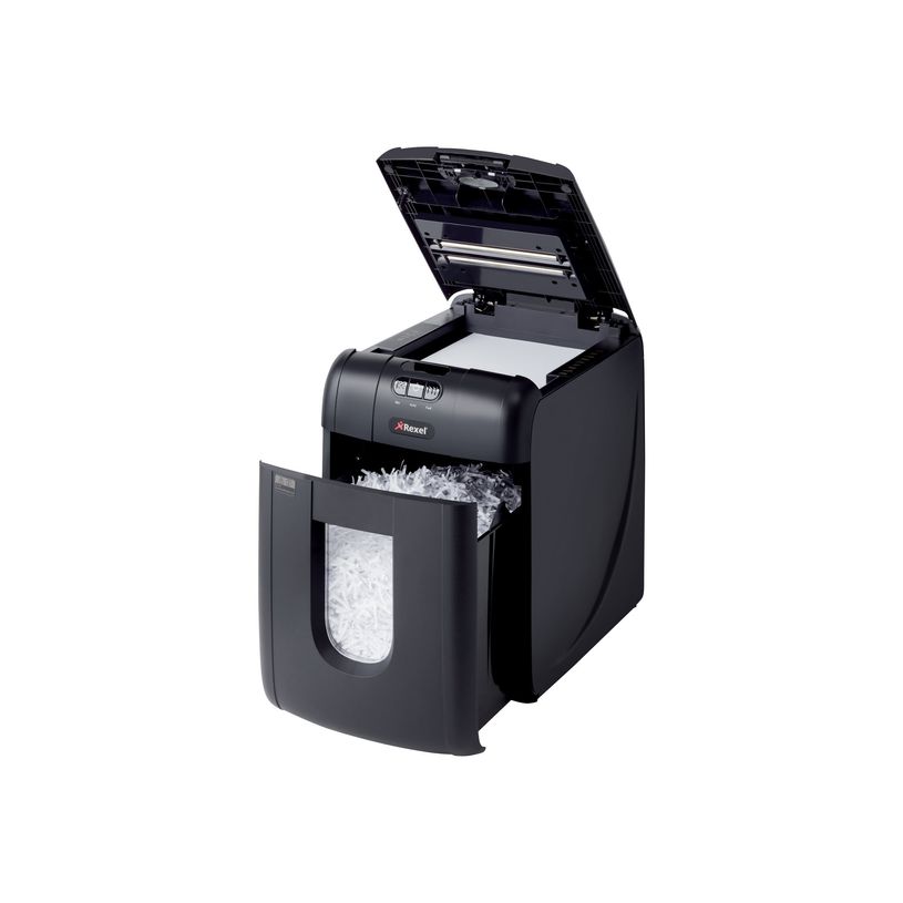 5028252504669-Rexel Auto+ 130X - destructeur de documents coupe croisée - 130 feuilles - Corbeille 26 li-P_79419036_1-0