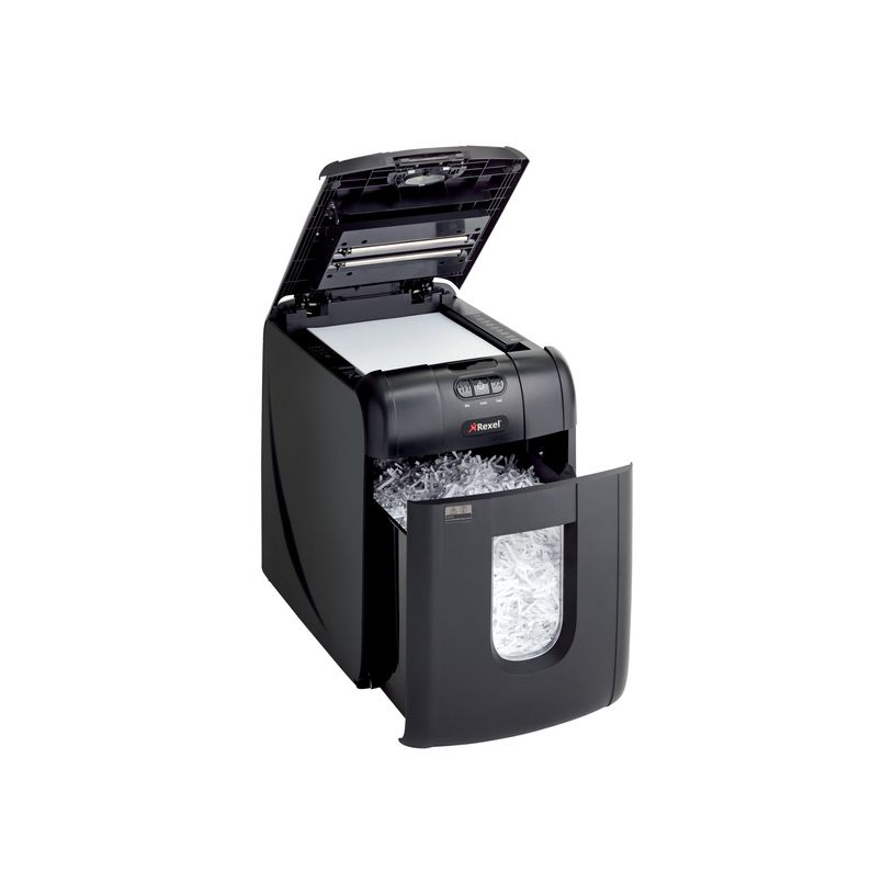 5028252504669-Rexel Auto+ 130X - destructeur de documents coupe croisée - 130 feuilles - Corbeille 26 li-P_79419036_3-2