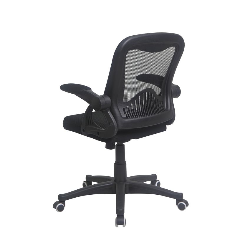 3397701202787-Fauteuil de bureau TEFERA - accoudoirs rabattables - noir-P_79419613_8-6