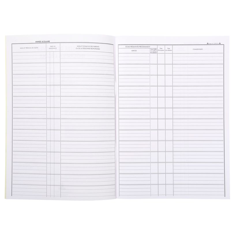 3370440539314-Exacompta - Registre des élèves inscrits à l'école - 5 fiches annuelles - A4-P_79419756_2-1