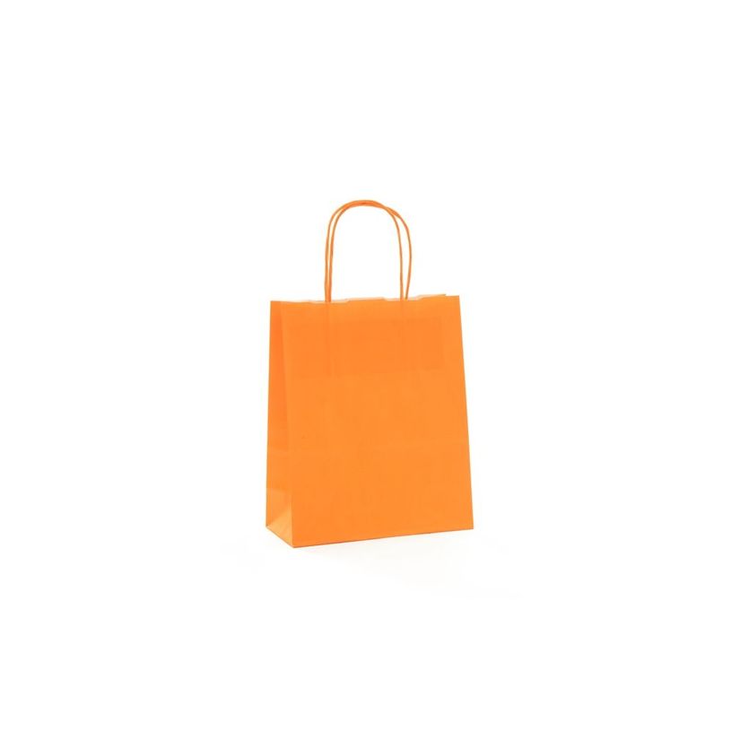 2130858206229-Logistipack - 50 Sacs cadeau kraft - poignées torsadées - 35 cm x 14 cm x 40 cm - orange-P_79420036_1-0