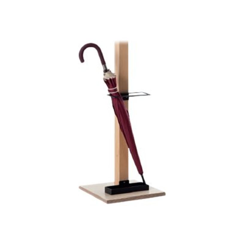 3660141260175-Porte-manteau en bois naturel avec porte parapluie EASYCLOTH - noir-P_79420839_3-2